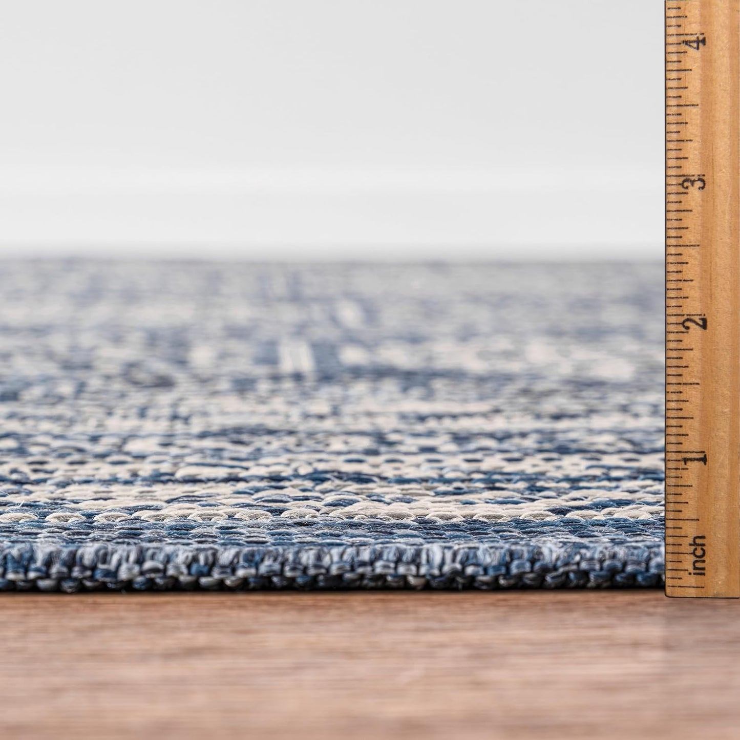 Keen Home Design Terrace Outdoor Area Rug - 9x12 Washable Indoor/Outdoor Rug for Patio, Kitchen, Balcony, Beach, Garden, Deck and Porch, Size: 8'10"x12'
