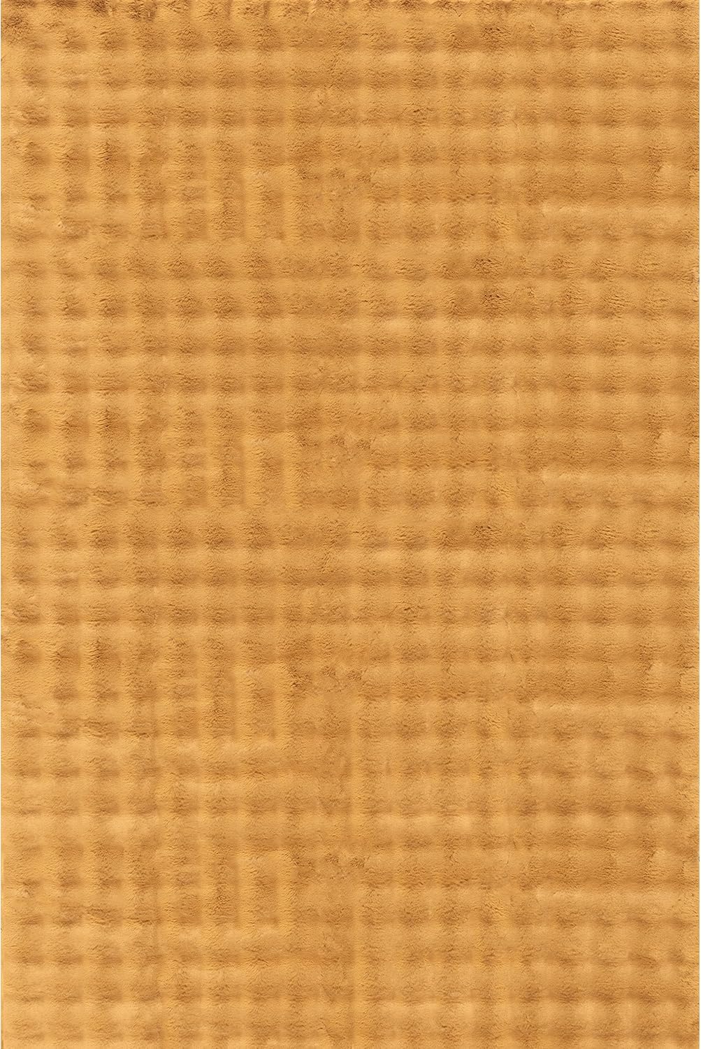 nuLOOM Jeni Checkered 3'9" x 6' Machine Washable Area Rug for Living Room Bedroom Dining Room Kitchen, Gold
