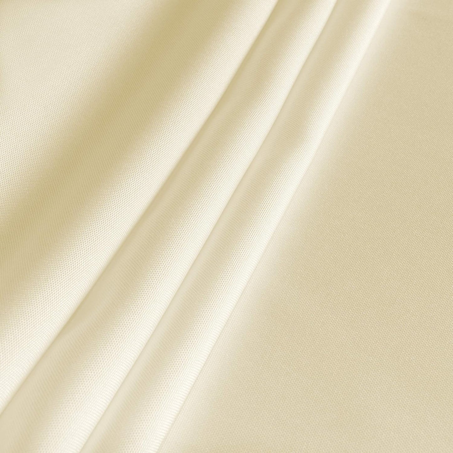sancua Rectangle Tablecloth - 54 x 108 Inch - Stain and Wrinkle Resistant Washable Polyester Table Cloth, Decorative Fabric Table Cover for Dining Tables, Buffet Parties and Camping, Beige