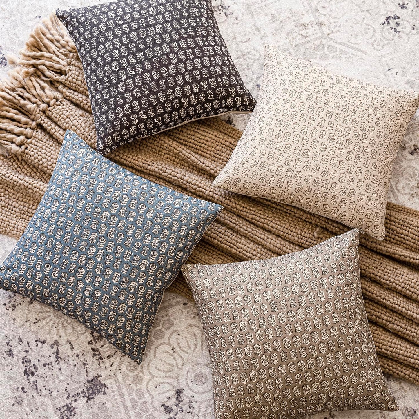 Foindtower Set of 2 Decorative Long Body Lumbar Throw Pillow Covers Vintage Accent Farmhouse Cushion Covers Neutral Home Decor for Sofa Couch Chair Bedroom Living Room Outdoor,14×36 Inch,Ivory Beige