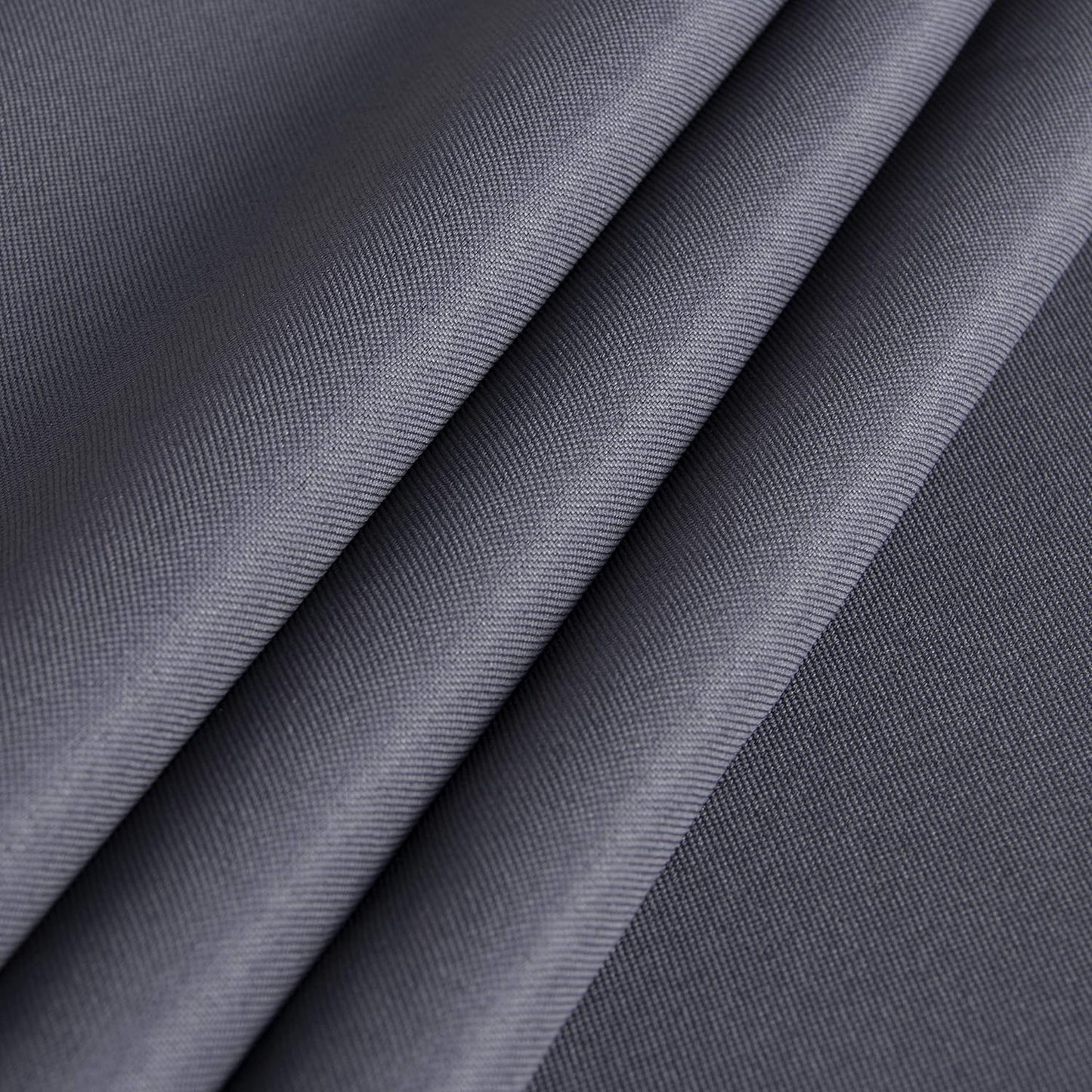 sancua Rectangle Tablecloth - 90 x 156 Inch - Water Resistant Spill Proof Washable Polyester Table Cloth, Decorative Fabric Table Cover for Dining Tables, Buffet Parties and Camping, Grey