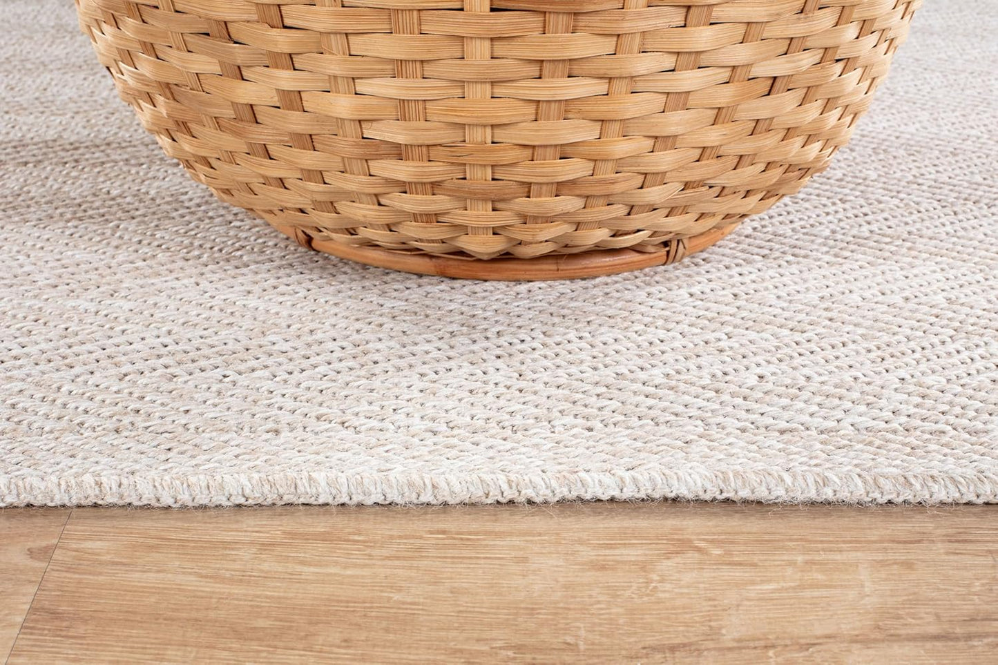 CAMILSON Easy Jute Rug 10x14, Indoor Outdoor Off-White Color Fiber Area Rugs for Living Room and Patio Rug Herringbone Boho Woven Design Easy-Cleaning Washable Outside Carpet Alfombras 10 x 14