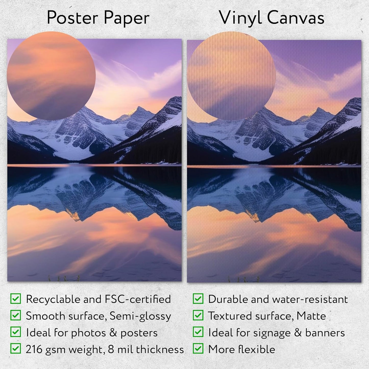 Custom Poster Print, 27x40, Upload Any Photos/Images, Personalized Photo Prints, DIY Your Own Poster, Photo to Poster Printing