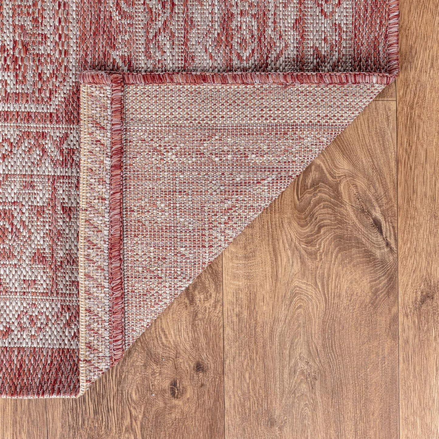 Keen Home Design Terrace Outdoor Area Rug - 9x12 Washable Indoor/Outdoor Rug for Patio, Kitchen, Balcony, Beach, Garden, Deck and Porch, Size: 8'10"x12'