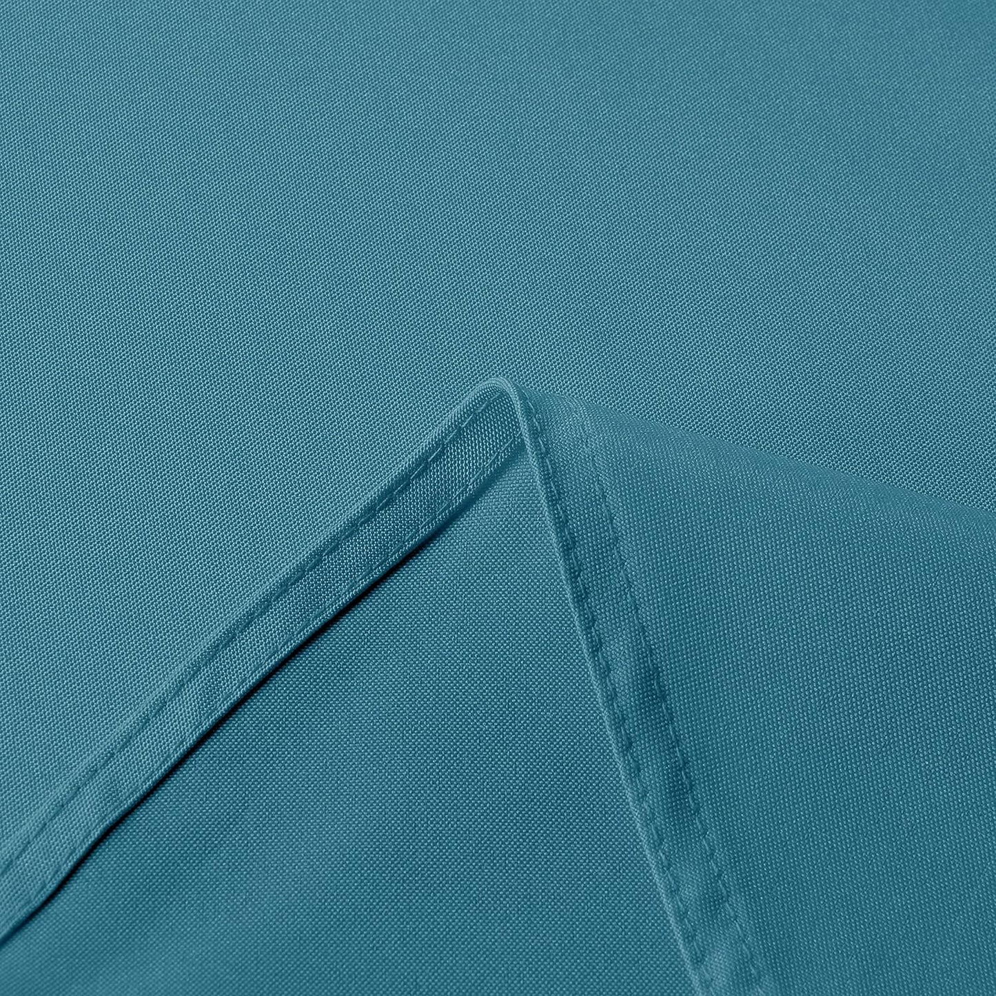 sancua Square Tablecloth - 60 x 60 Inch - Stain and Wrinkle Resistant Washable Polyester Table Cloth, Decorative Fabric Table Cover for Dining Tables, Buffet Parties and Camping, Teal