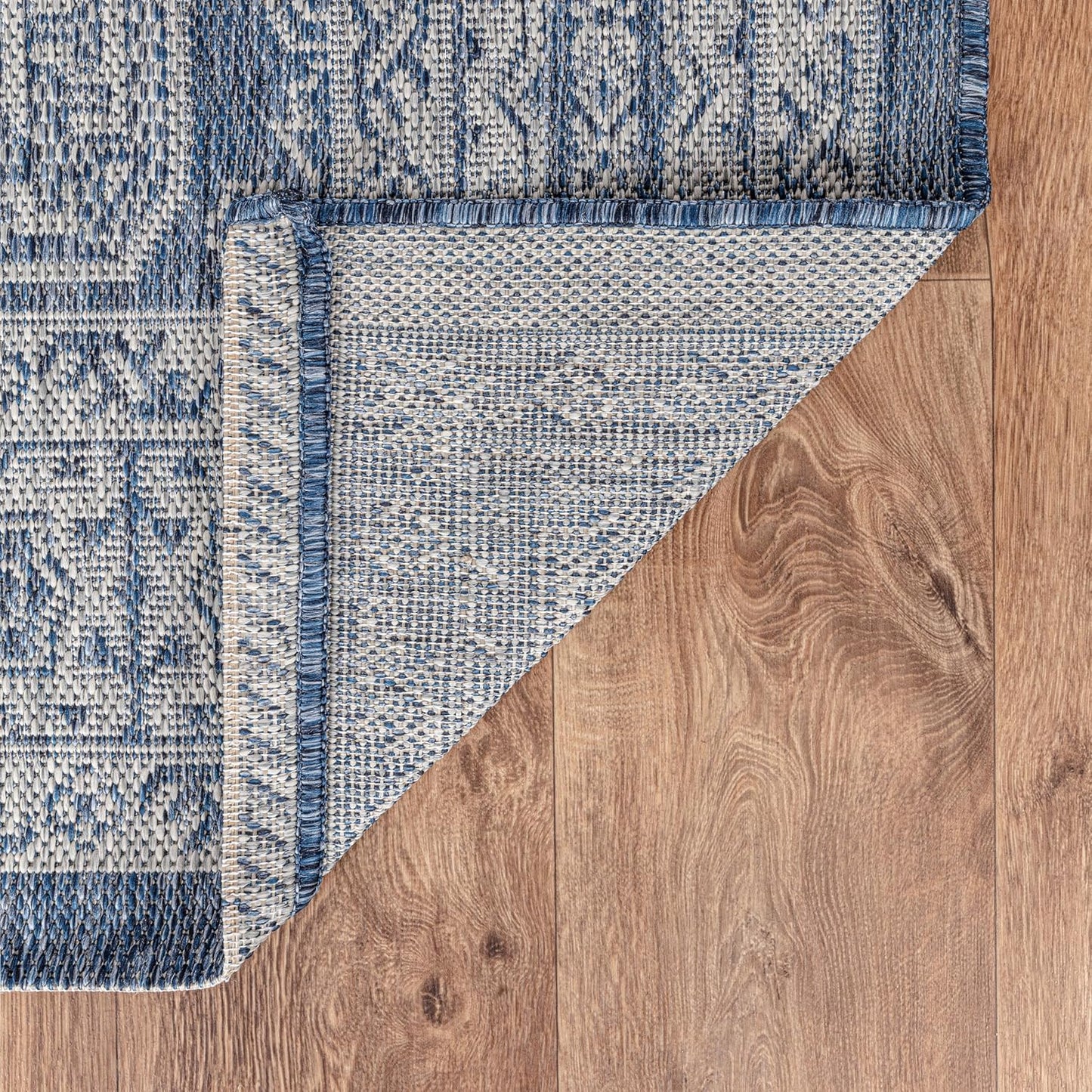 Keen Home Design Terrace Outdoor Area Rug - 8x10 Washable Indoor/Outdoor Rug for Patio, Kitchen, Balcony, Beach, Garden, Deck and Porch, Size: 7'7"x10'