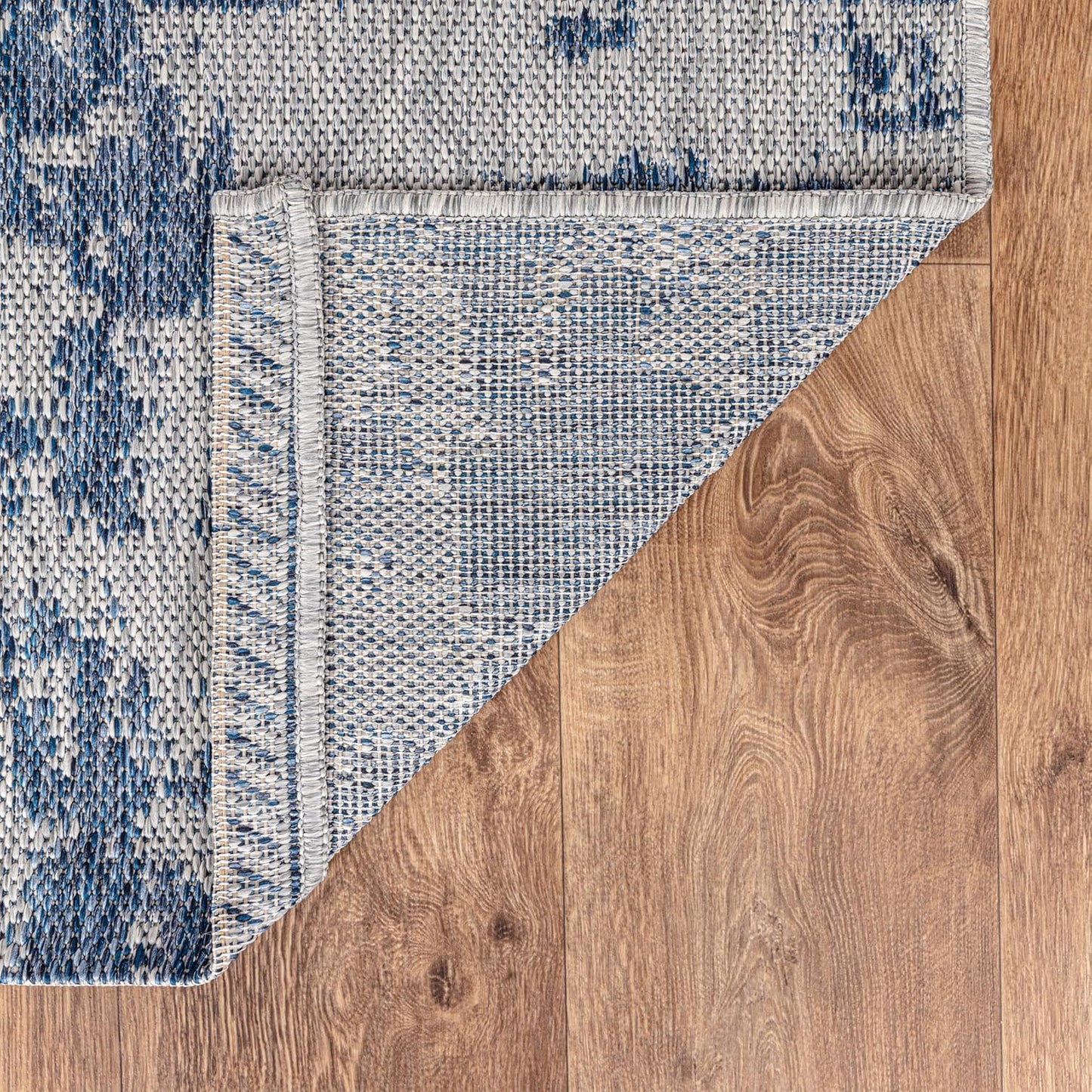 Keen Home Design Terrace Outdoor Throw Rug - 3x5 Washable Indoor/Outdoor Rug for Patio, Kitchen, Balcony, Beach, Garden, Deck and Porch, Size: 3'x5'
